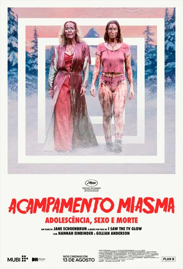 Pôster de Acampamento Miasma: Adolescência, Sexo e Morte